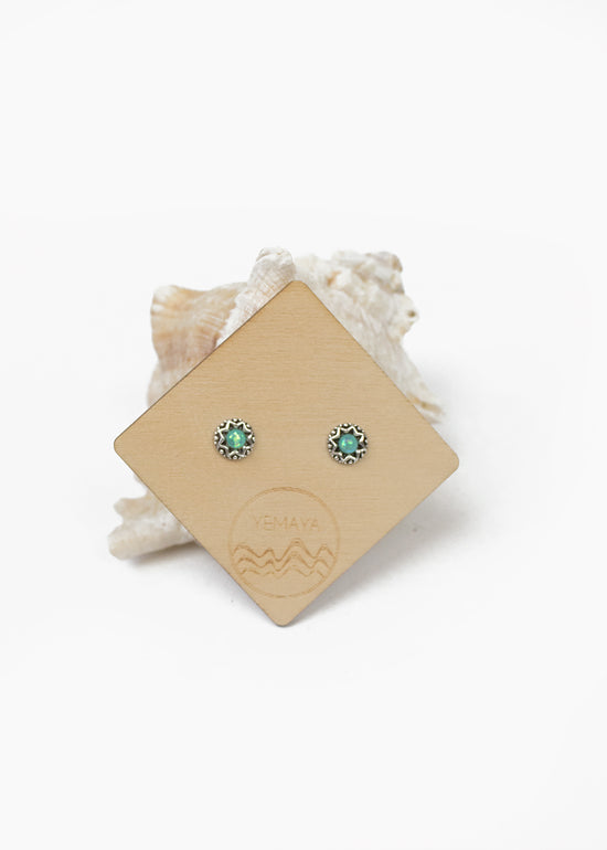 Ocean Blues Stud Earrings