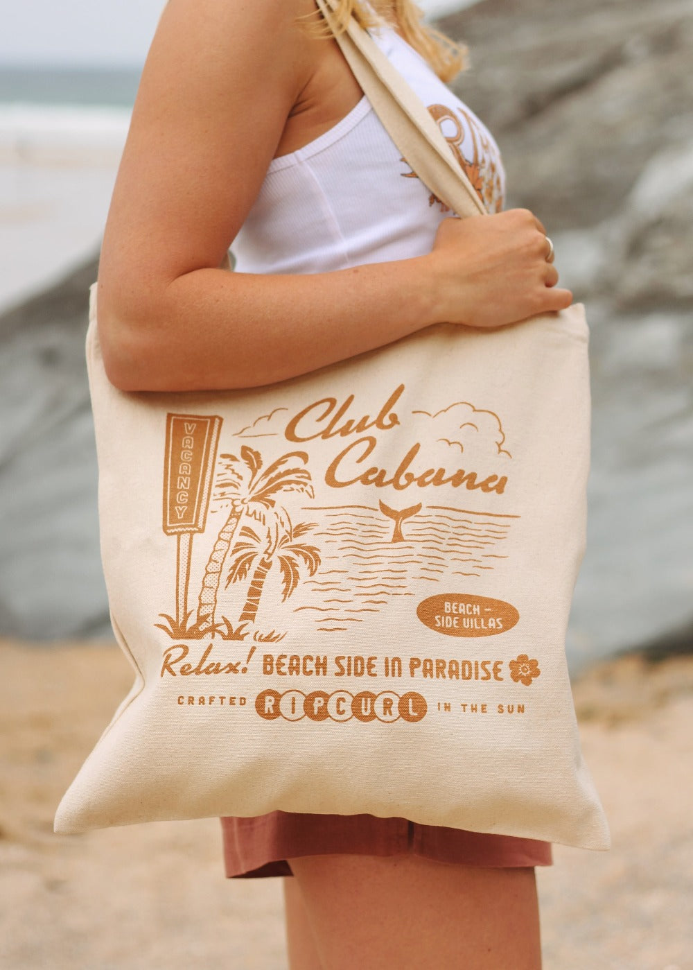 Club Cabana Shopper Tote Bag