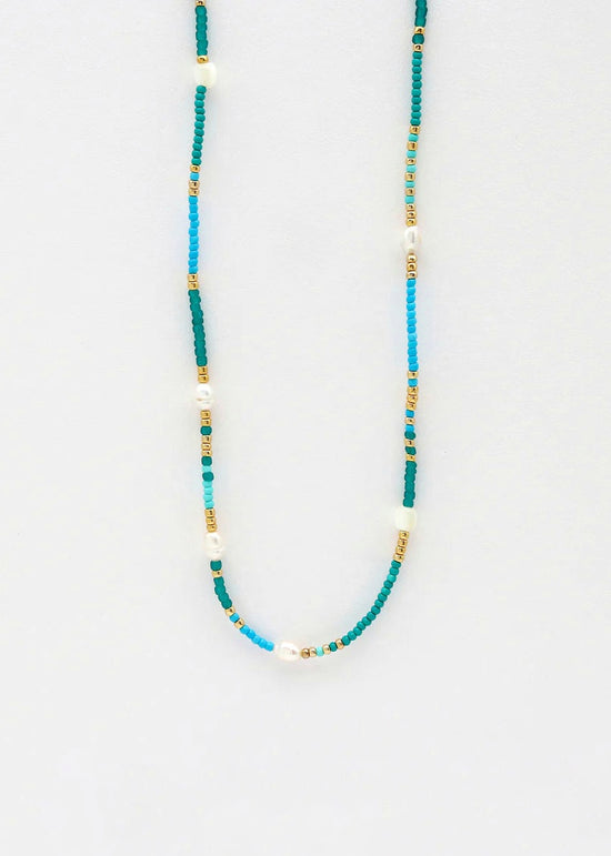 Ombak Beaded Pearl Surf Necklace