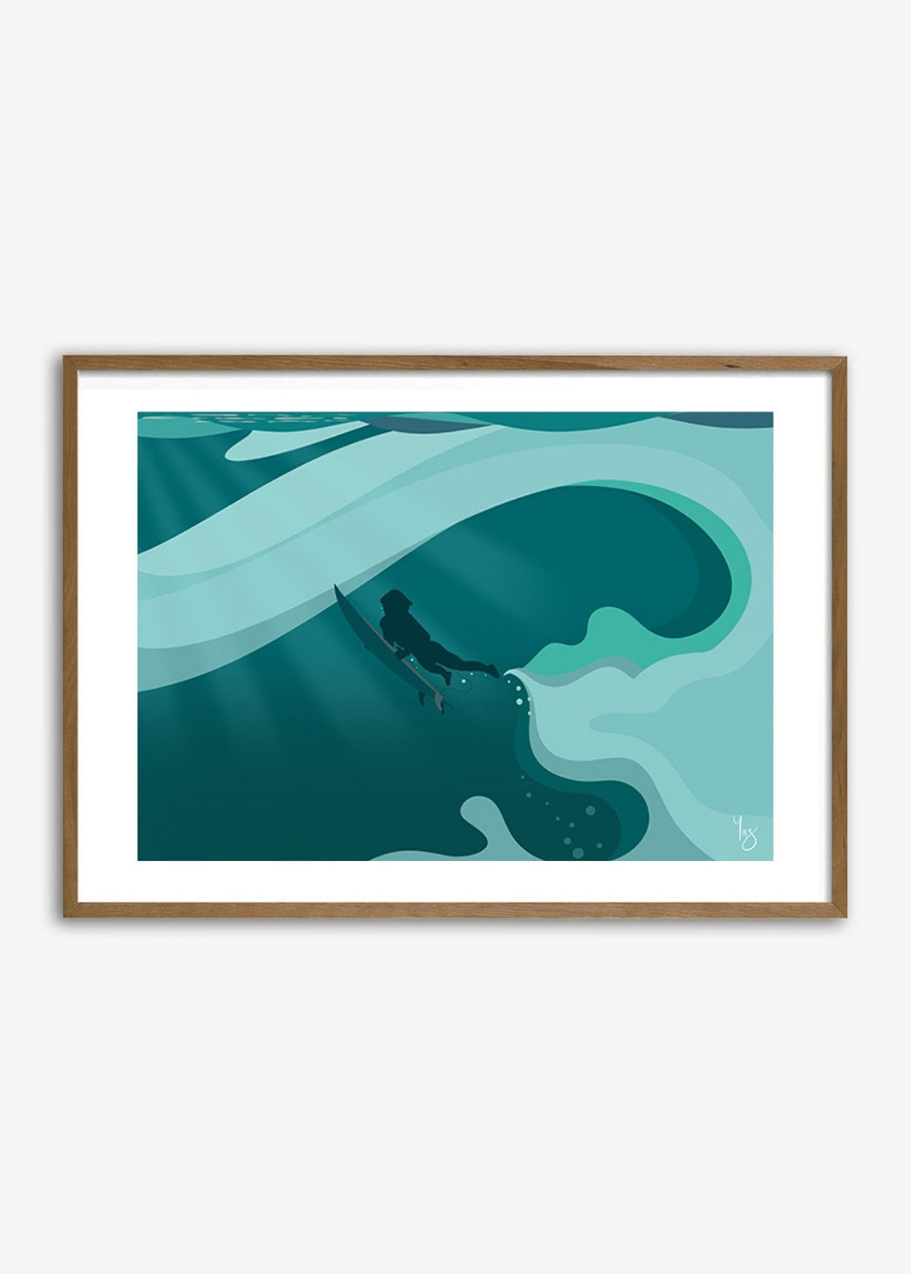 Duck Dive - Limited Edition Art Print