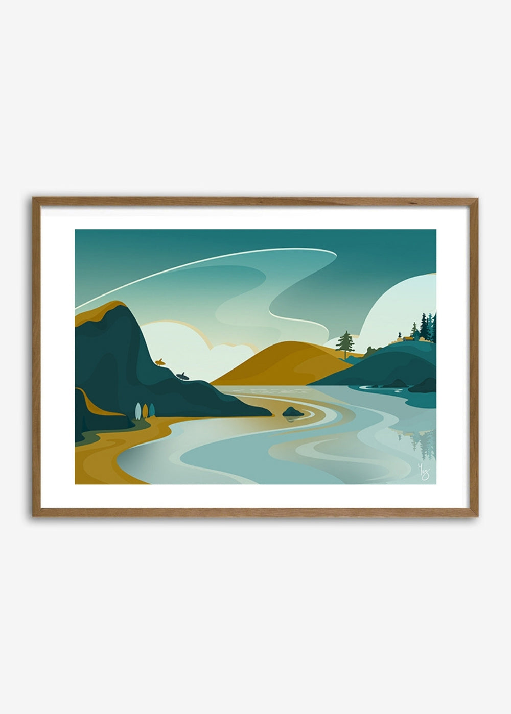 Island Giants - Limited Edition Art Print