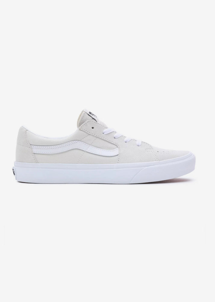 Vans lace hot sale up white