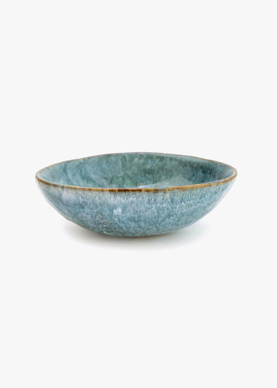 Marine Blue Reactive Glaze Trinket Dish