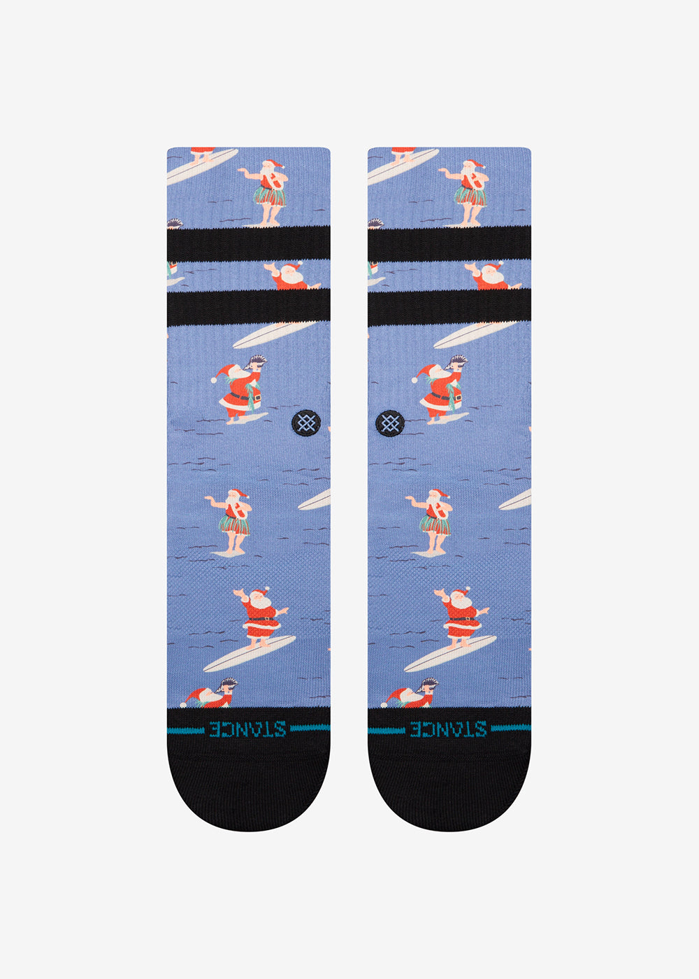 Surfing Santa Socks