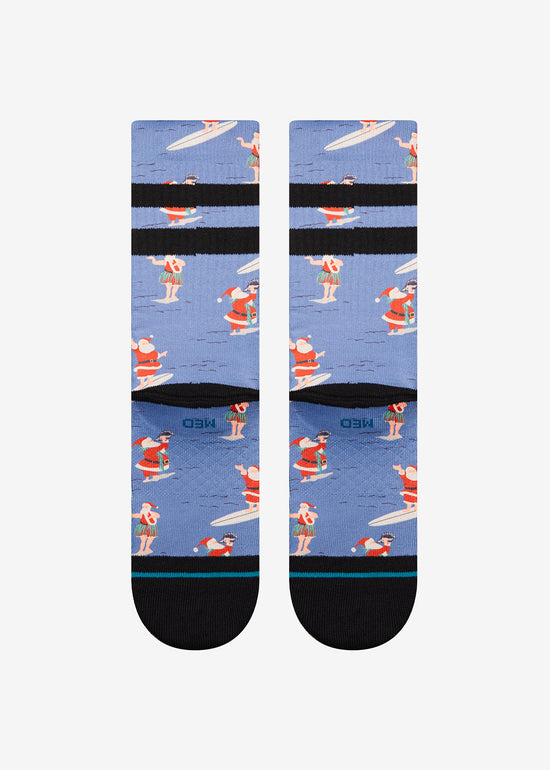 Surfing Santa Socks