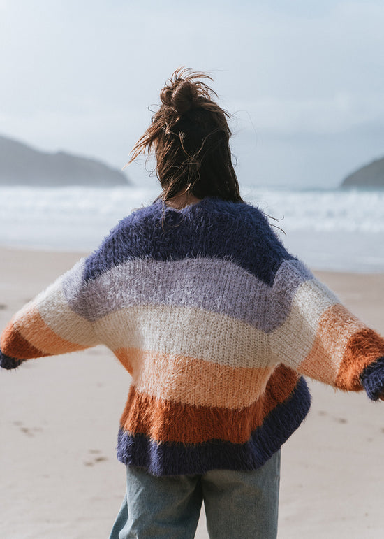 The Search Stripe Cardigan