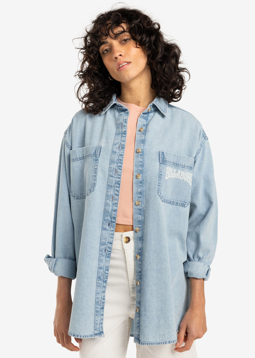 Billabong Down The Coast Denim Shirt