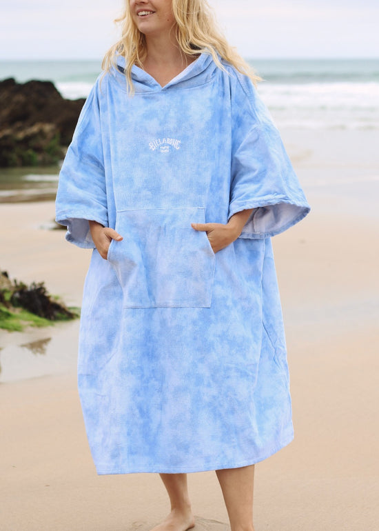Wave Wash Hooded Changing Poncho