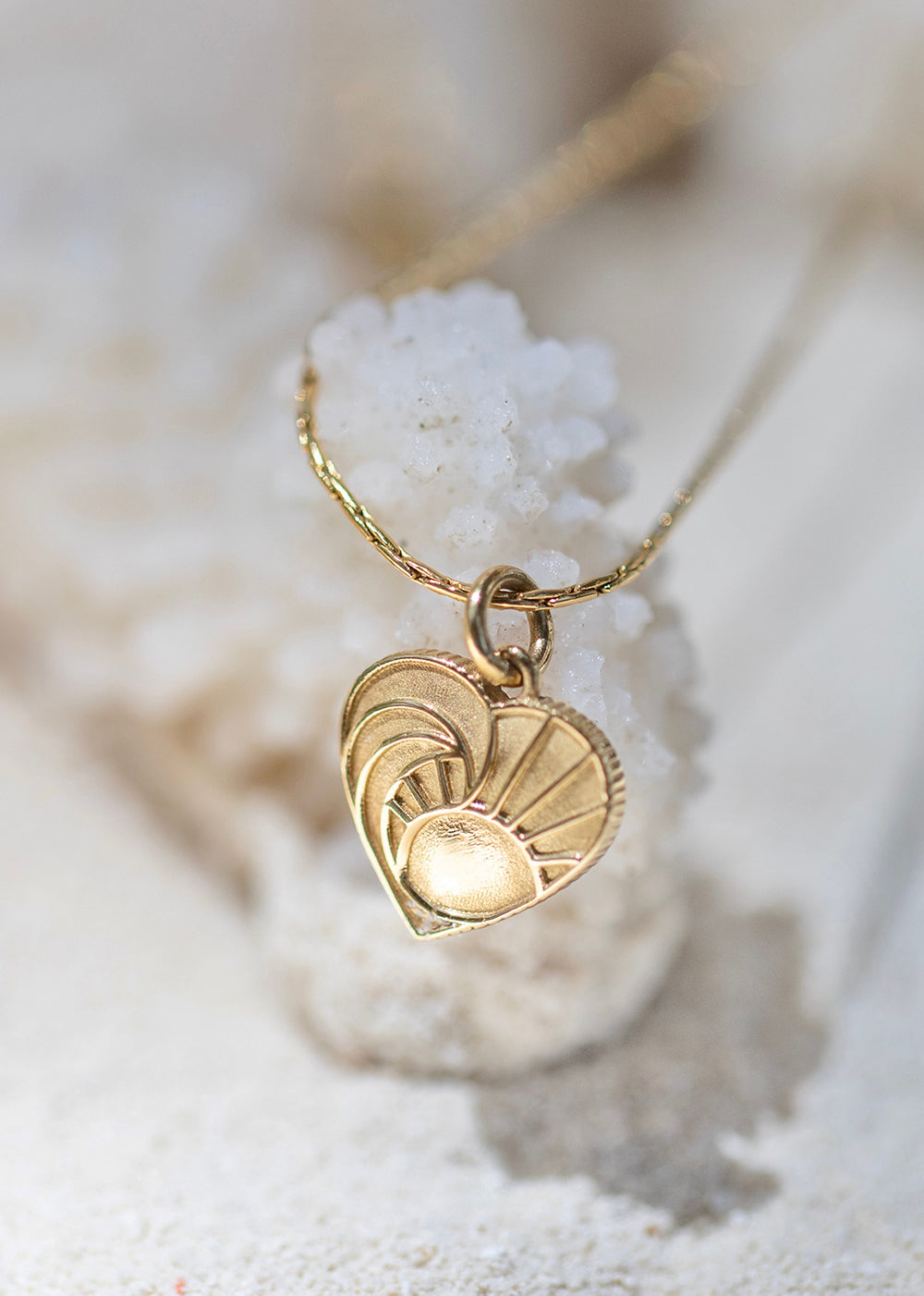 Ocean Lover Necklace Gold