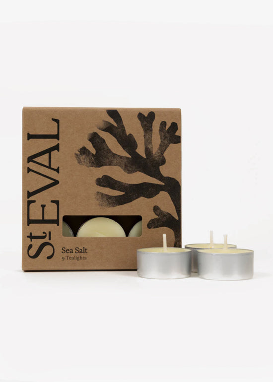 Sea Salt Coastal Scented Tealight Pack