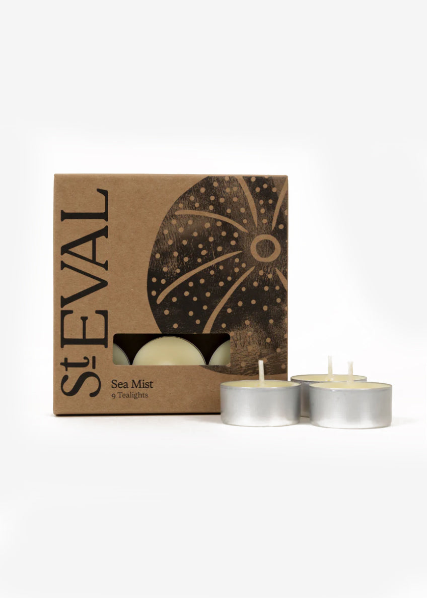 Sea Mist Coastal Scented Tealight Pack