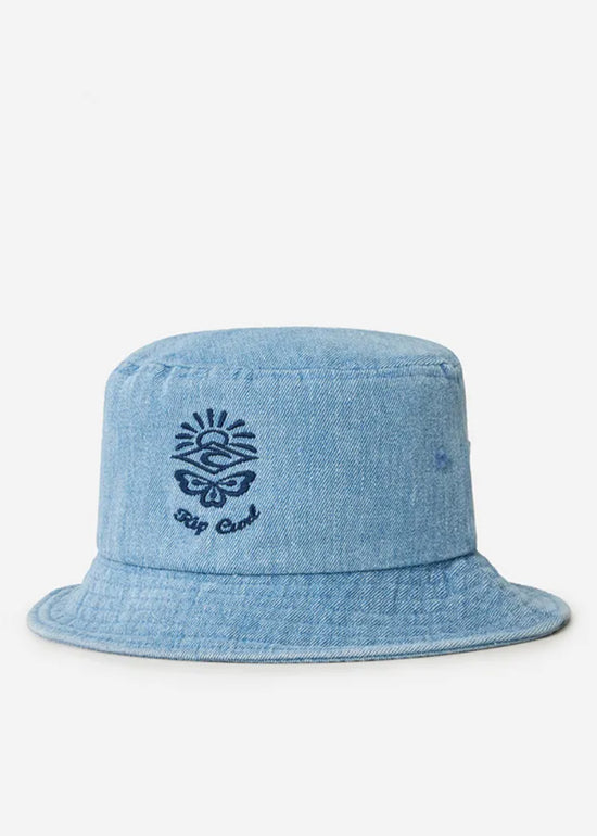 Denim Short Brim Bucket Hat