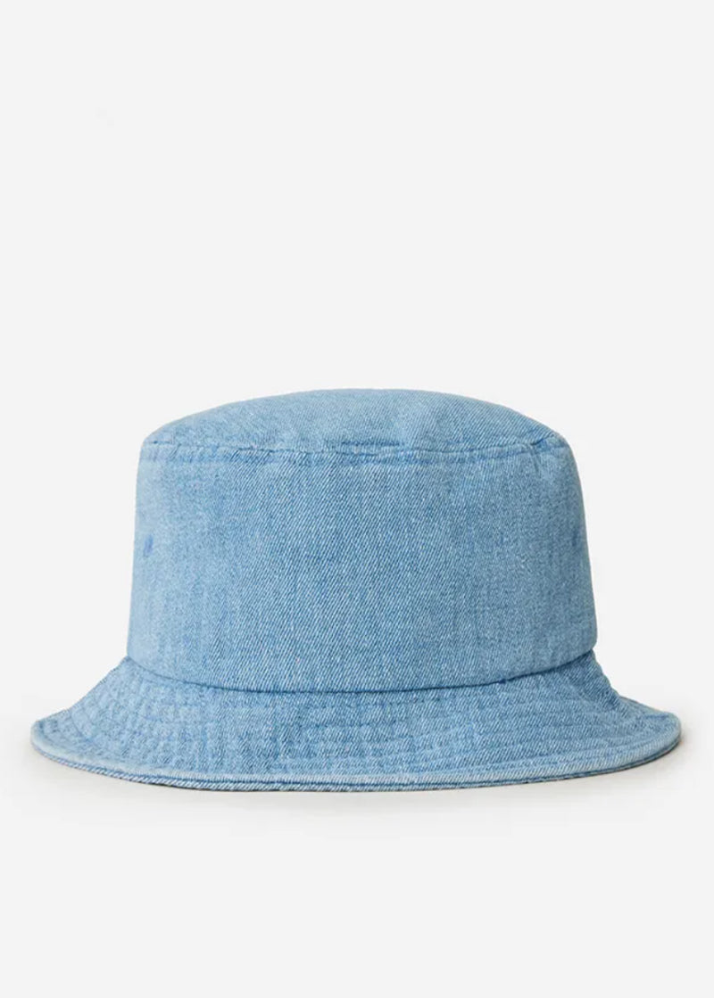 Denim Short Brim Bucket Hat