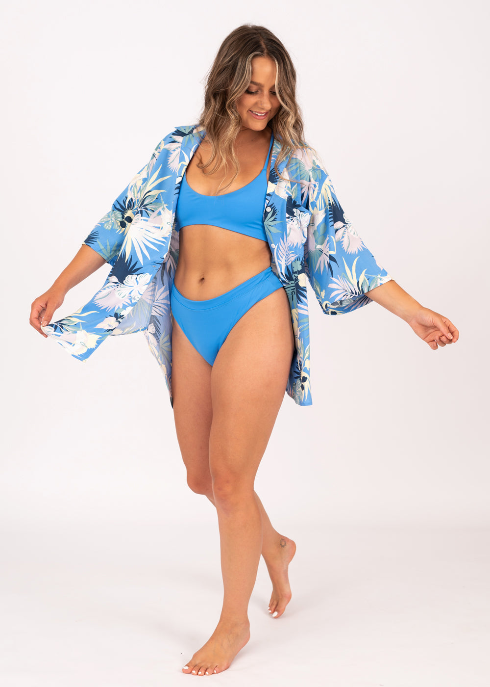 Desert Island Cover Up in Bahama Blue by Salty Crew – The Beach Boutique