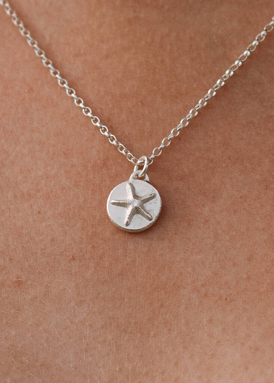 Starfish Friends Of The Sea Pendant Necklace