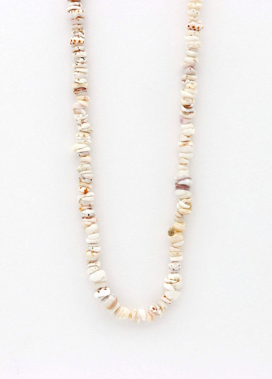 Enu Island Beaded Shell Necklace