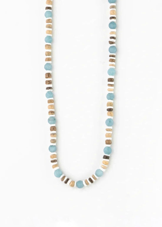 Manta Point Natural Beaded Necklace