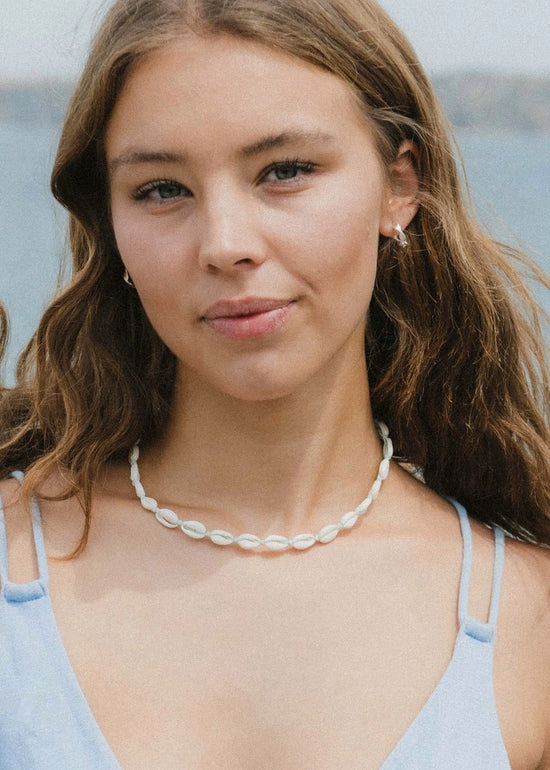 Livadi Cowrie Shell Choker Necklace